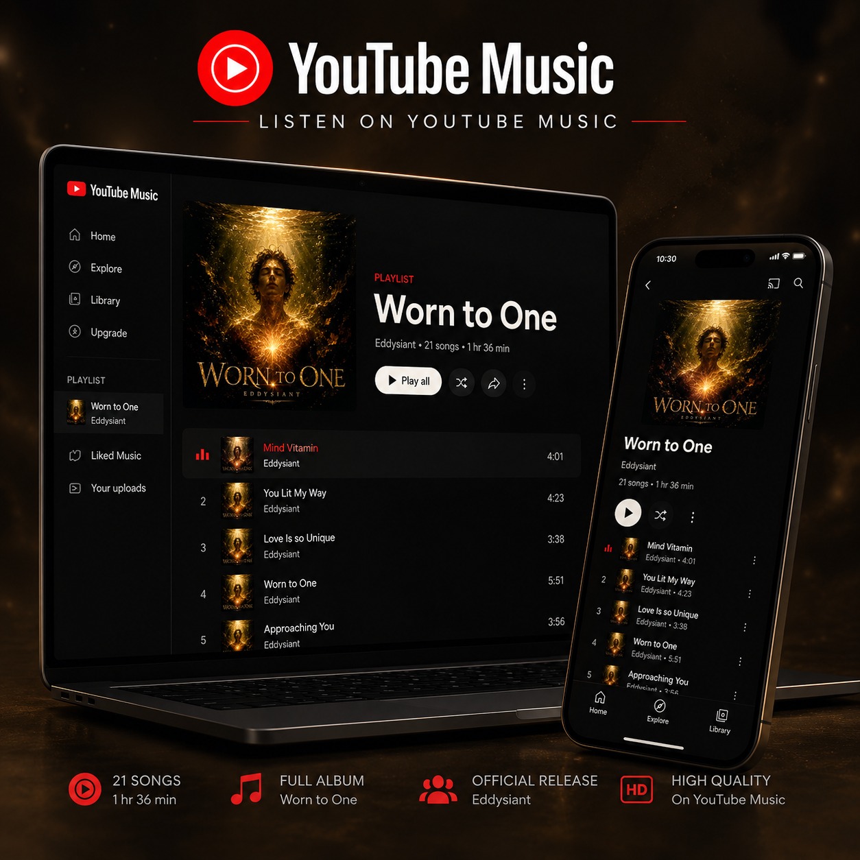 Breathe Into My Soul EDDYSIANT – YouTube Music